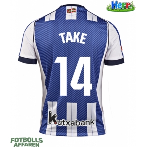 Real Sociedad Takefusa Kubo #14 Hemmatröja 2025-26 Kortärmad